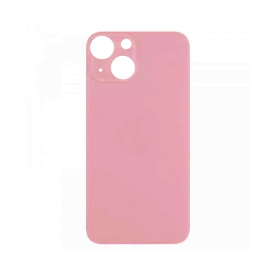 Capa de Silicone com Moldura de Câmera para Apple iPhone 13 Mini Rosa